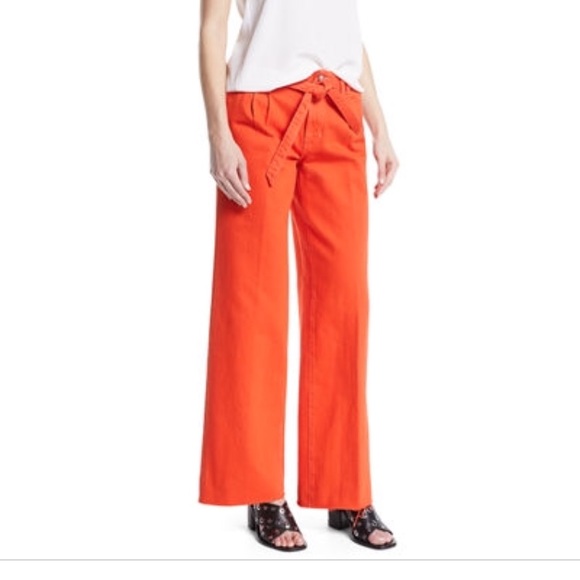 🤩 new! JBrand tie waist, high waist jeans - Picture 4 of 9